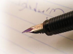Pen Writing image